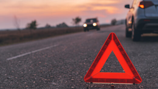 Awaria na autostradzie