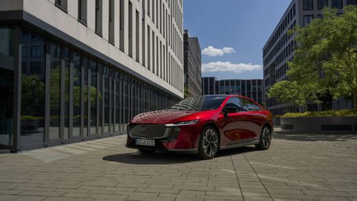 nowa elektryczna Mazda6e z baterią trakcyjną LFP